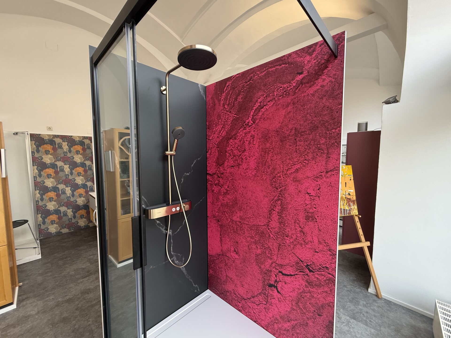 Dusche Badausstellung Flanyek